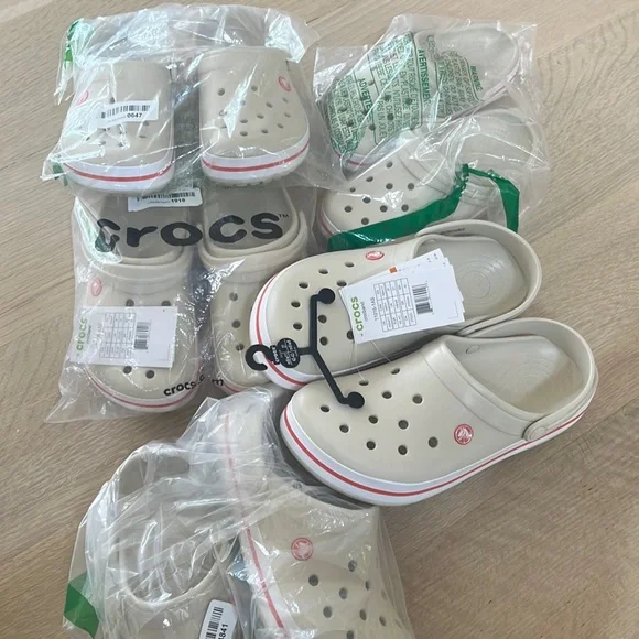 CROCS Shoes Mens Stuccomelon Crocband 1161as New Poshmark